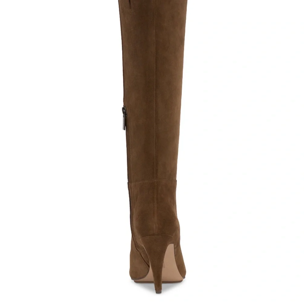 These Vince Camuto Brigitte extra wide-calf boots can be yours this week!! - Picture 1 of 7